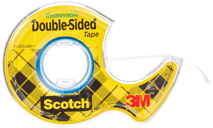 Scotch Double Sided Tape .75x200in Repositionable