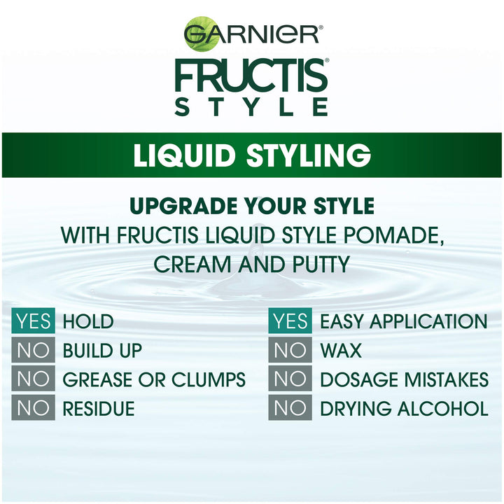 Fructis Style Matte &amp; Messy Liquid Hair Putty for Men, 4.2 Ounce
