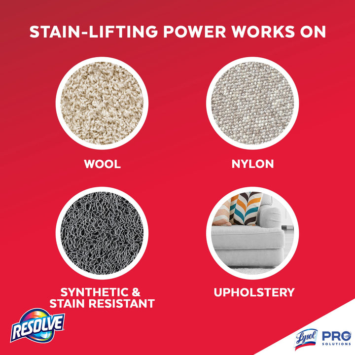 Resolve Professional Strength Spot and Stain Carpet Cle