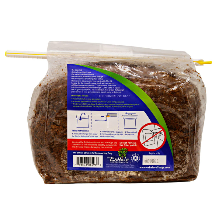 Homegrown CO2 Original - CO2 Bag for Indoor Grow Rooms &amp; Tents - Great for Indoor Grow Rooms - CO2 for Grow Tents - 4 lbs.