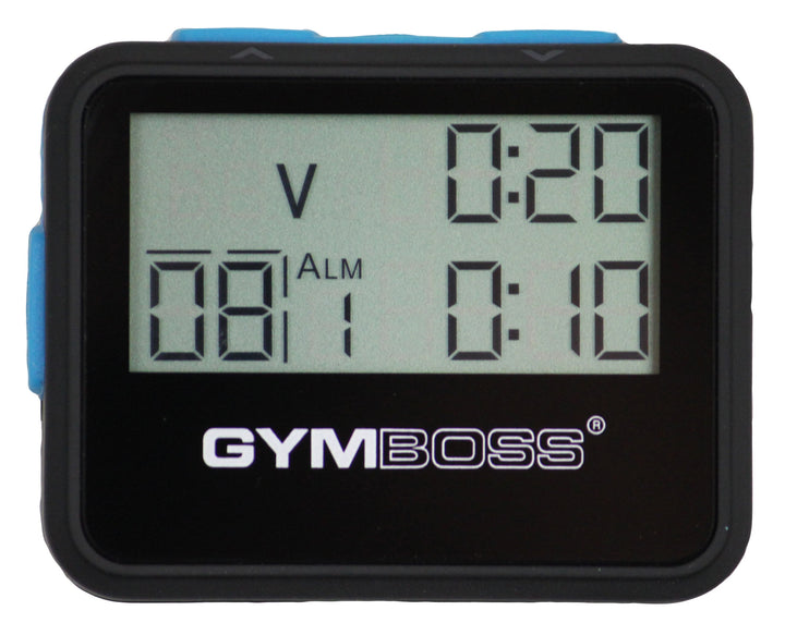 Interval Timer and Stopwatch - Black/Blue SOFTCOAT