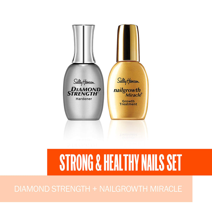 Diamond Strength®, Nail Hardener, Nail Growth, Protective Layer, Clear Nail Polish