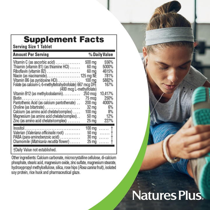 Natures Plus Mega-Complex, Sustained Release - 60 Veget