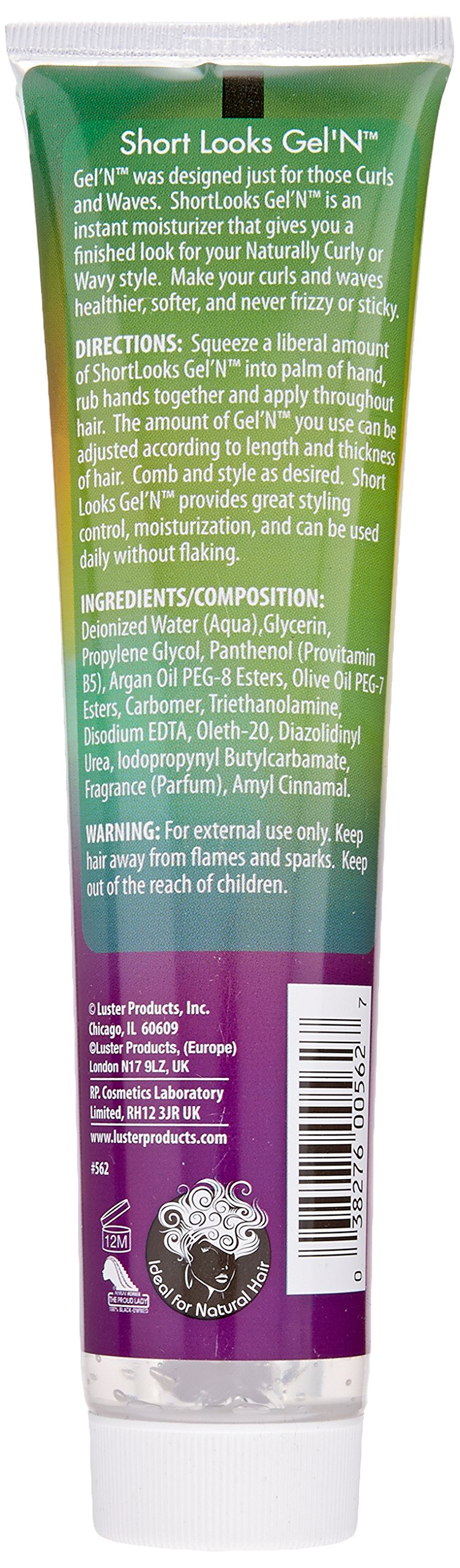 Luster&#39;s Shortlooks Gel&#39;n, 6 Ounce