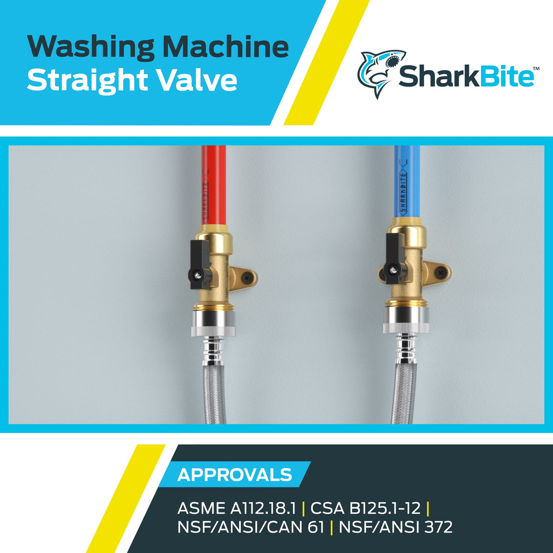 SharkBite 1/2 Inch x 3/4 Inch MHT Washing Machine Strai