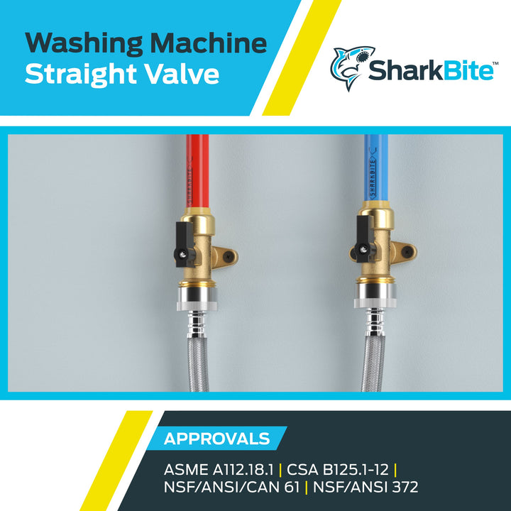 SharkBite 1/2 Inch x 3/4 Inch MHT Washing Machine Strai