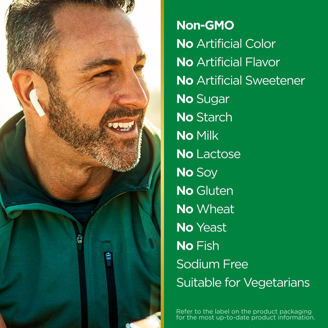 Nature&#39;s Bounty Active Mind Dietary Supplement, Supports Focus and Attention, 1000 mg Cognizin with L-Theanine and Caffeine Pills, 60 Caplets