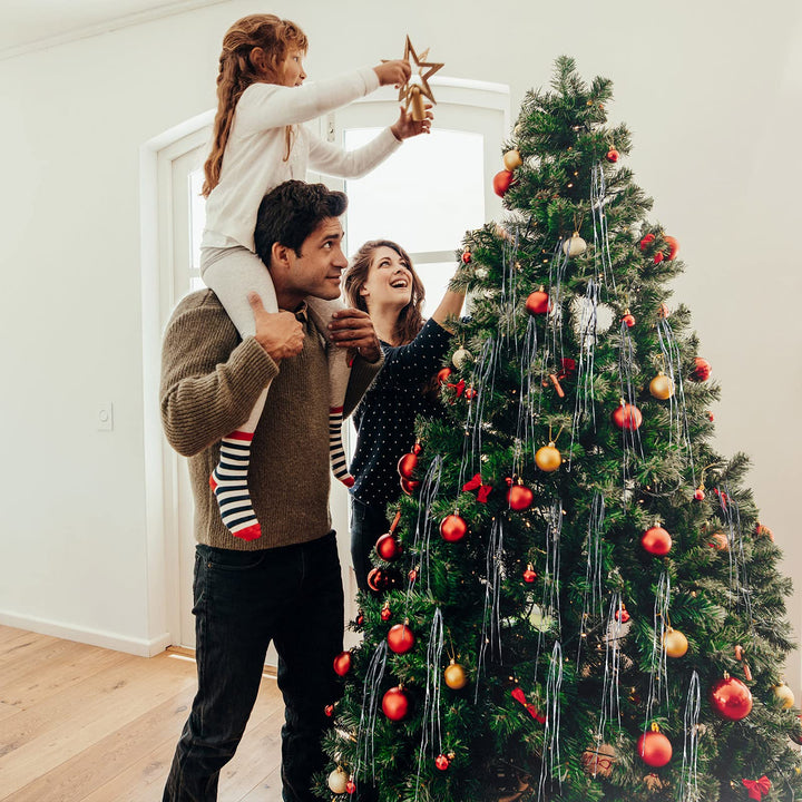 14000 Piece Christmas Icicle Tinsel Foil Fringes Tinsel Birthday Tinsel Curtain Strand Icicle Tinsel Christmas Tree Tinsel Decoration for Christmas Holiday Decor Birthday Supplies (Silver)