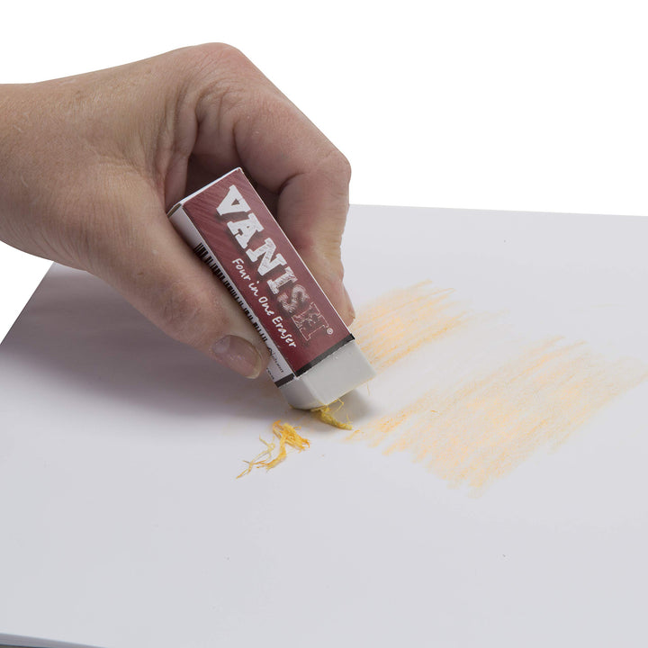 Vanish Four in One Art Eraser (1 Pack) -No Mess Pencil Eraser Replaces Hard Rubber Eraser, Vinyl &amp; Kneaded Eraser