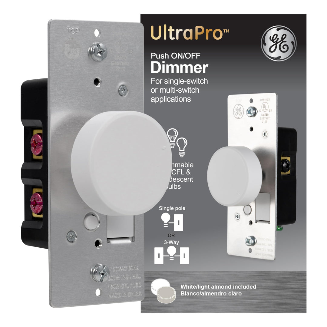 GE 18020 Knob-Style 3-Way Dimmer