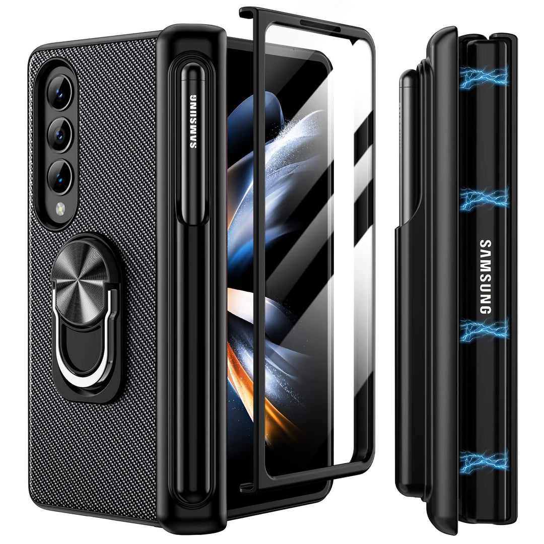 Caka Case Compatible for Z Fold 4 Case, Galaxy Z Fold 4