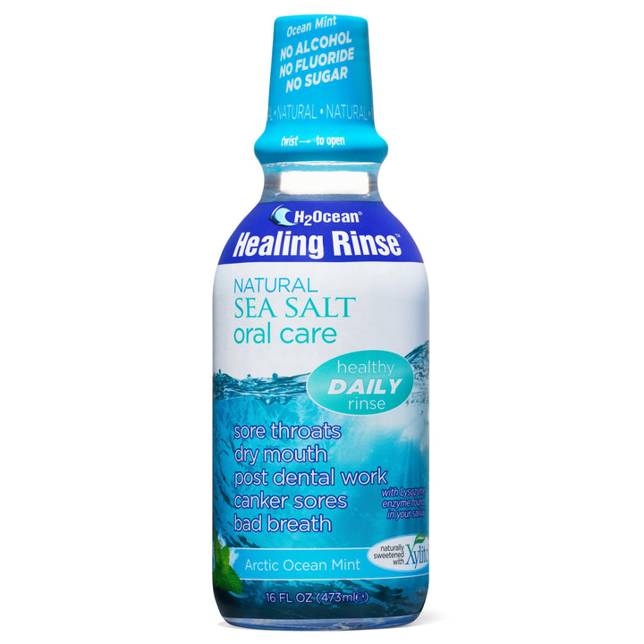 H2Ocean Arctic Ocean Mint Rinse Mouthwash, 16 Fluid Oun
