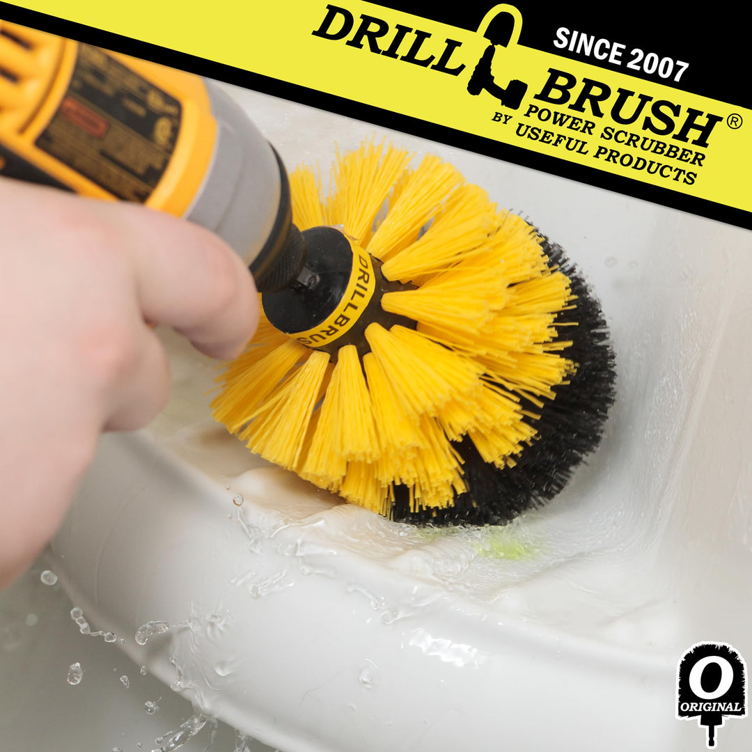 Drill Brush - Bathroom Cleaning Accessories - Shower Cl
