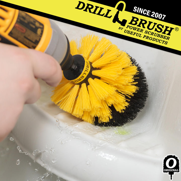 Drill Brush - Bathroom Cleaning Accessories - Shower Cl