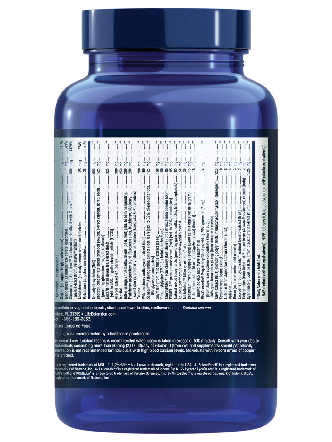 Mix™ Capsules, high-Potency, Advanced Vitamin, Mineral, Fruit &amp; Vegetable Formula, Vitamin C, B, D, E, Magnesium, for Whole-Body Health, Healthy Aging, Gluten-Free, 360 Capsules