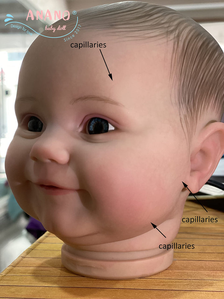 Reborn Baby Doll Newborn 24 Inches Silicone Reborn Toddler Doll Hand Drawn Veins Baby Doll Real Life Size Baby Doll Toy for Age 3+ Birthday Gift Therapy for Dementia Patient