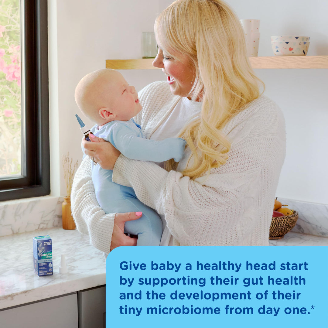 Mommy&#39;s Bliss Baby Probiotic Drops, Flavor-less, 0.34 Fluid Oz