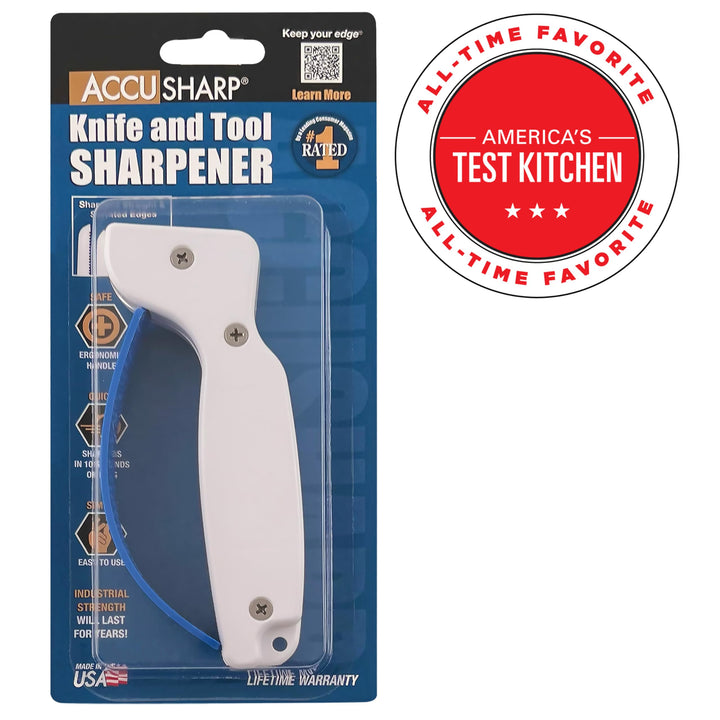 Knife India ACCU-001C World&#39;s Fastest Sharpener (White)