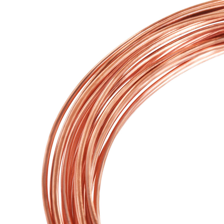 Refrigeration Tubing 1.6mm OD x 0.6mm ID x 24.5Ft Length Copper Tubing Coil