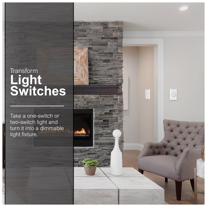 GE 18020 Knob-Style 3-Way Dimmer