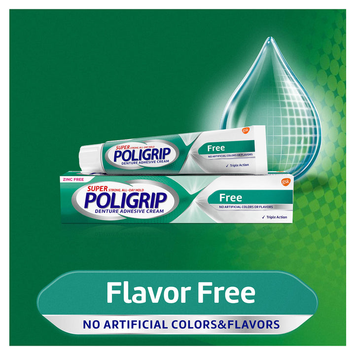 Super Poligrip Free Travel Size, .75-Ounce Packages (Pa