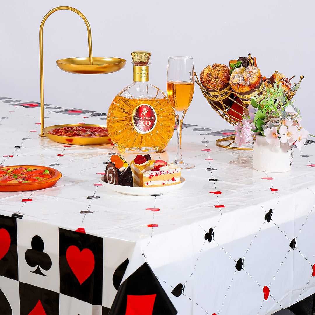 Breling Casino Poker Themed Party Decorations Disposabl