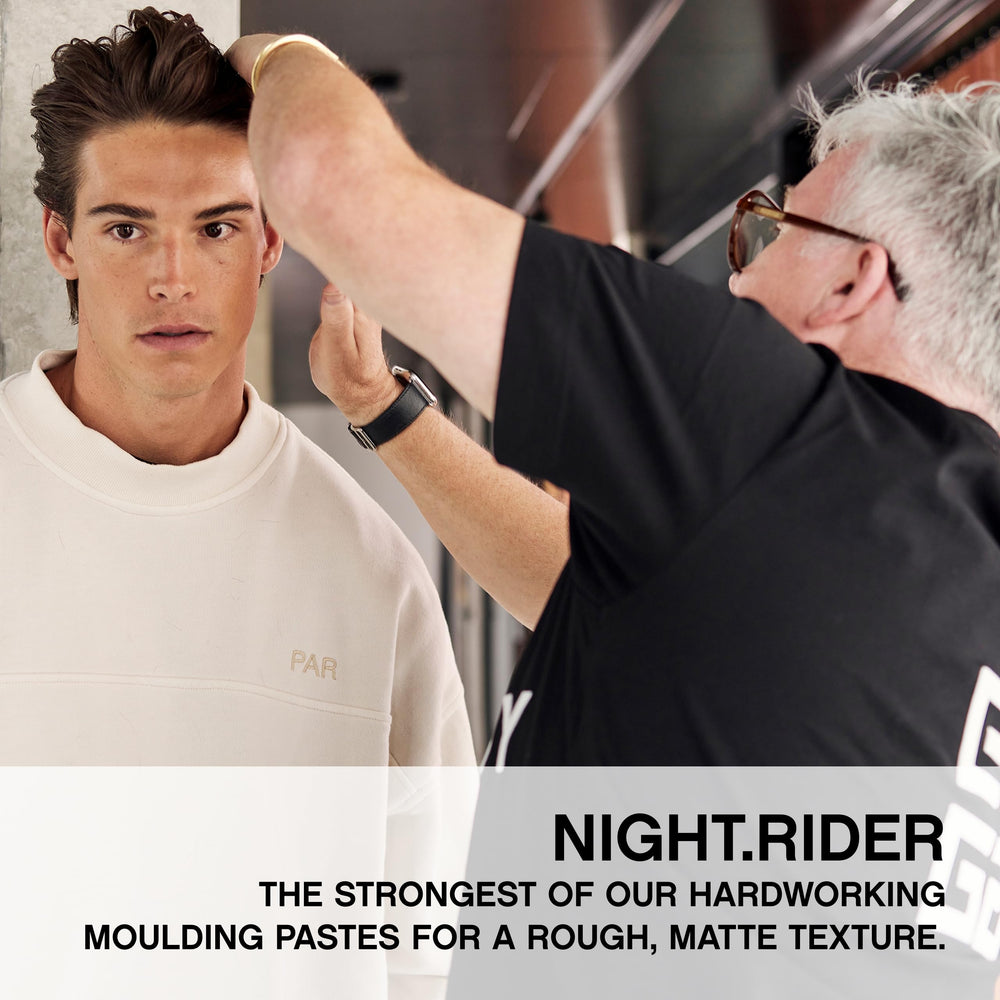 KEVIN.MURPHY NIGHT.RIDER - Strong Hair Paste - For All Hair Types - Hair Moulding Paste - Boosts Hair Shine - Strong Hold Hair Care - Matte Texture - Travel Size - 30 g / 1.1 oz