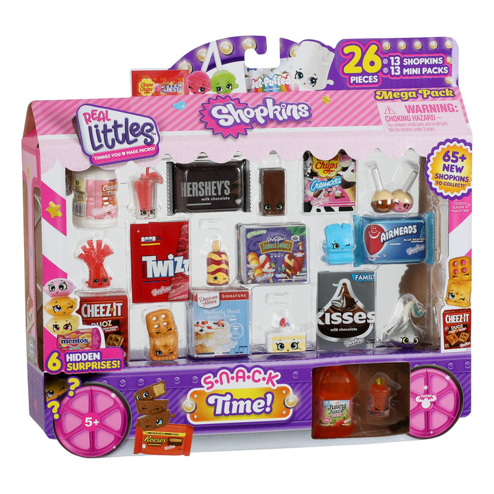 Real Littles Mega Pack | 13 Plus 13 Real Branded Mini Packs (26 Total Pieces). Style May Vary