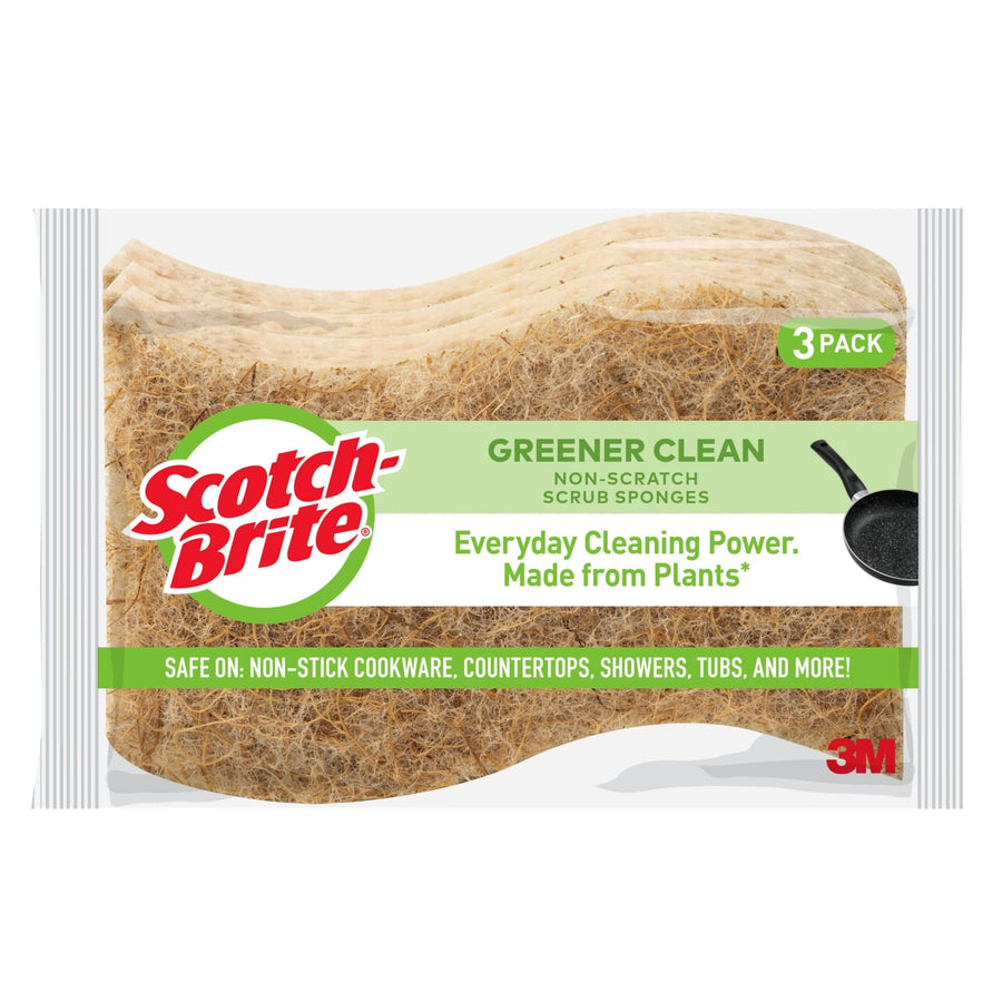Greener Clean Non-Scratch Scrub Sponge 4 1/2 x 2 8/10 3