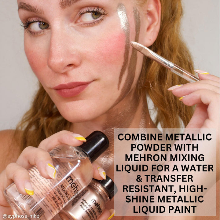 Mehron Metallic Powder Gold 1 oz