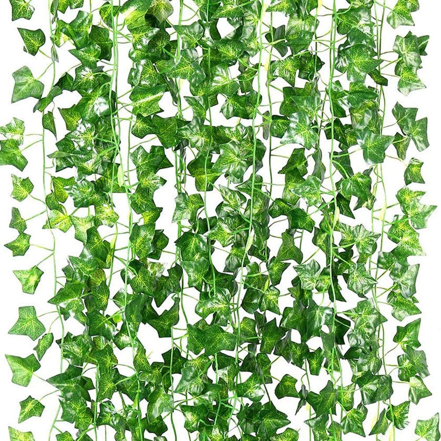 ZWYOQI 84 Feet Artificial Ivy Leaf Plants Fake Vine Han