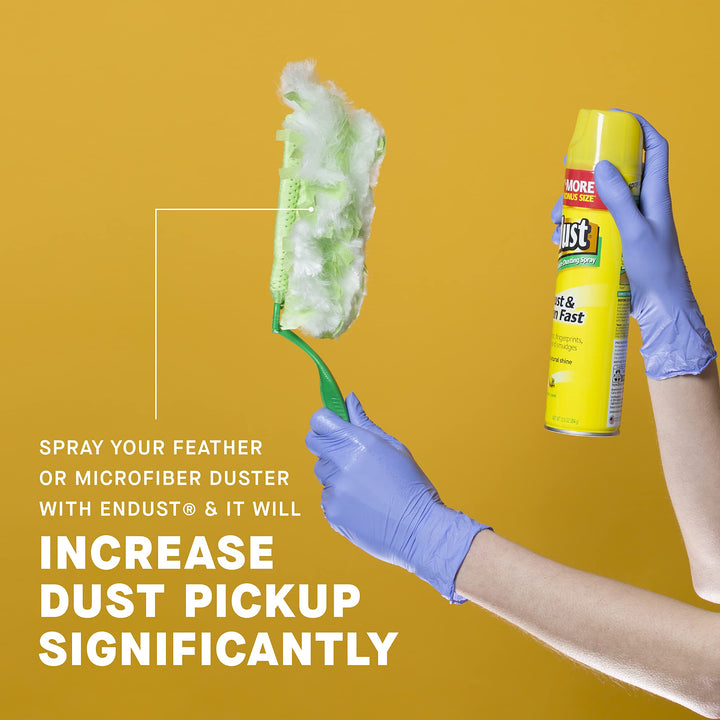 Endust Multi-Surface Dusting and Cleaning Spray, Lemon 