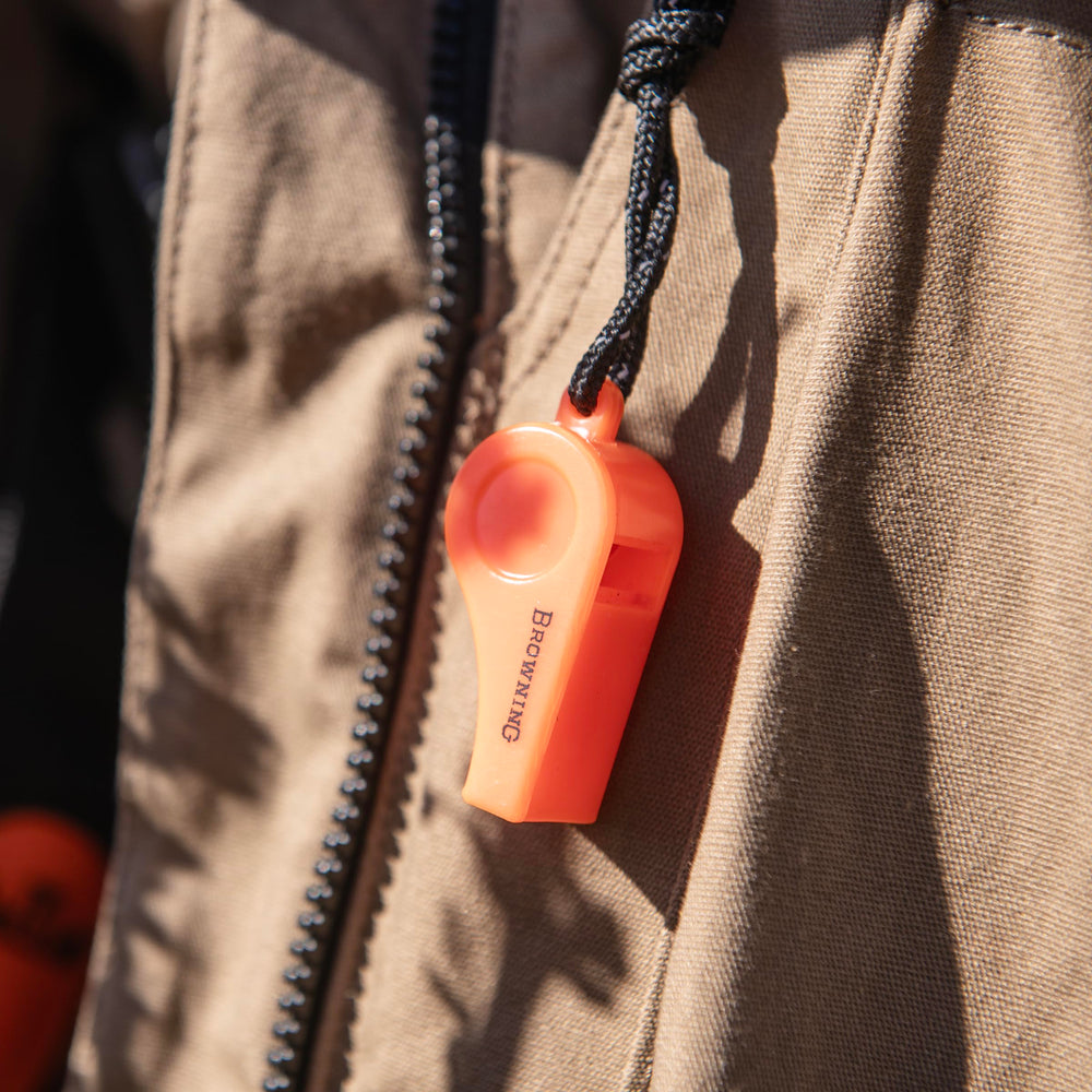 Dog Training Whistle, Hunting Dog Training Whistle with Built in Thermometer & Compass, Blaze