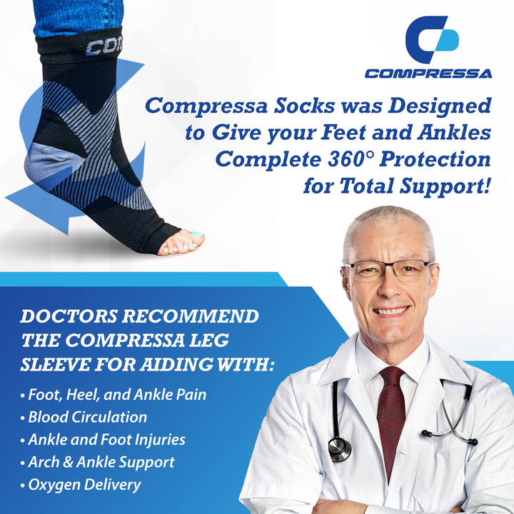 Compressa Ankle Brace for Women &amp; Men - Ankle C