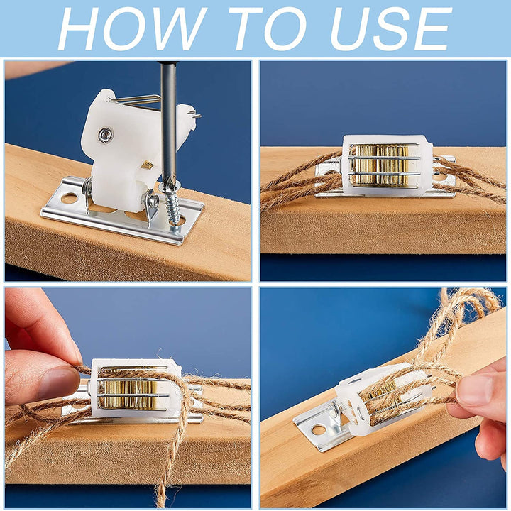 6 Pcs Roman Shade Cord Lock Holds up to 3 Cords Austrian Shade Window Blind Lock for Roman and Austrian Shades Home Indoor Use
