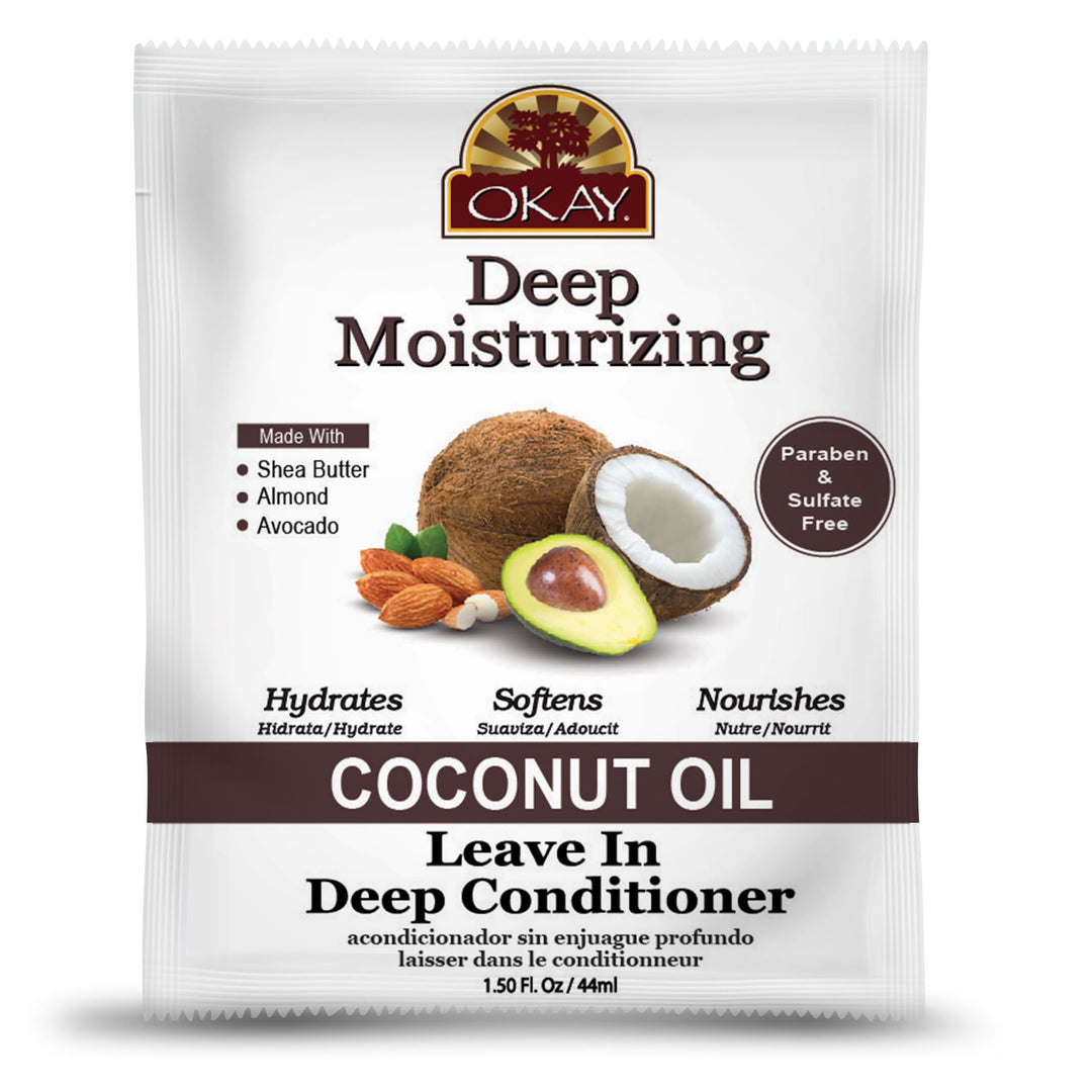 Coconut Oil Deep Moisturizing Leave in Conditioner, 1.5 Ounce