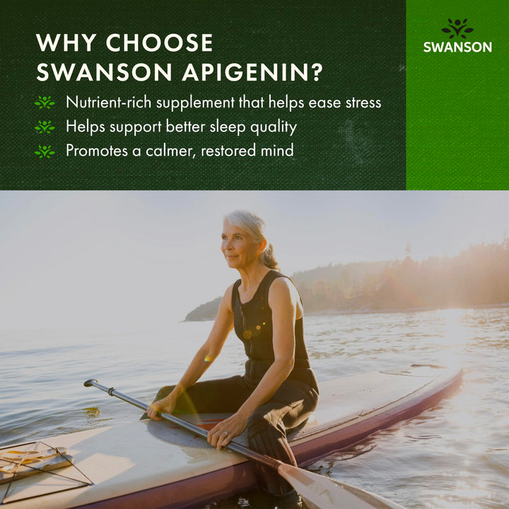 Swanson Ultra Apigenin Capsule (50 mg) -90 Capsules