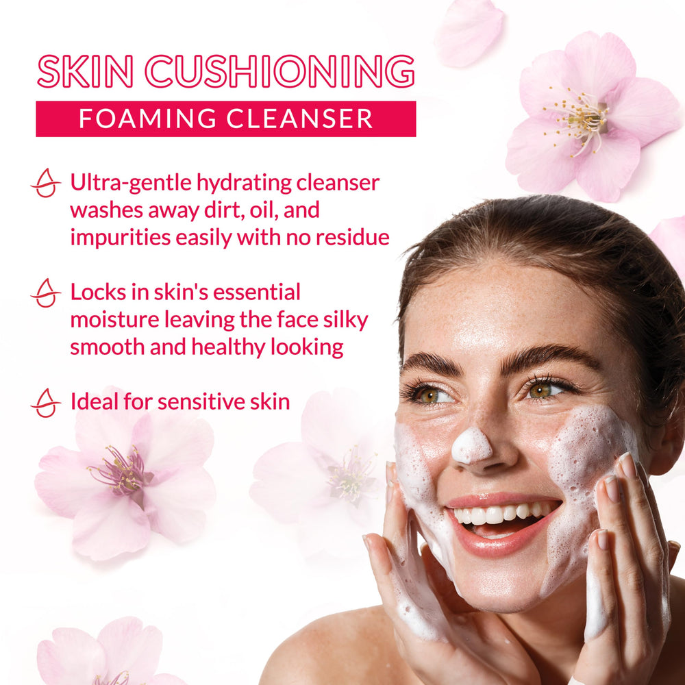 Gentle Hydrating Foaming Facial Cleanser, Fragrance-Free Sensitive Skin Face Wash with Hyaluronic Acid and Conditioning Agents Soften Skin, Locks In Moisture, 5.0 Oz