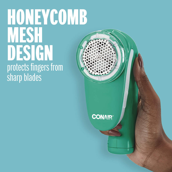 Fabric Shaver and Lint Remover, Battery Operated Portable Fabric Shaver, Green, CLS1GX