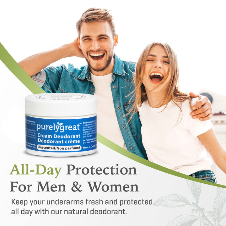 Natural Deodorant Aluminum Free Unscented