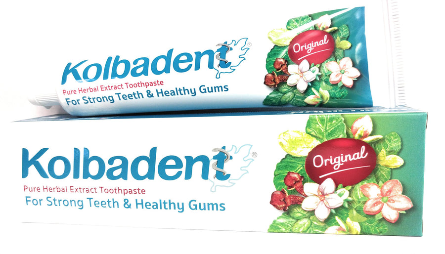 Kolbadent Herbal Toothpaste for bad breath and healthy 
