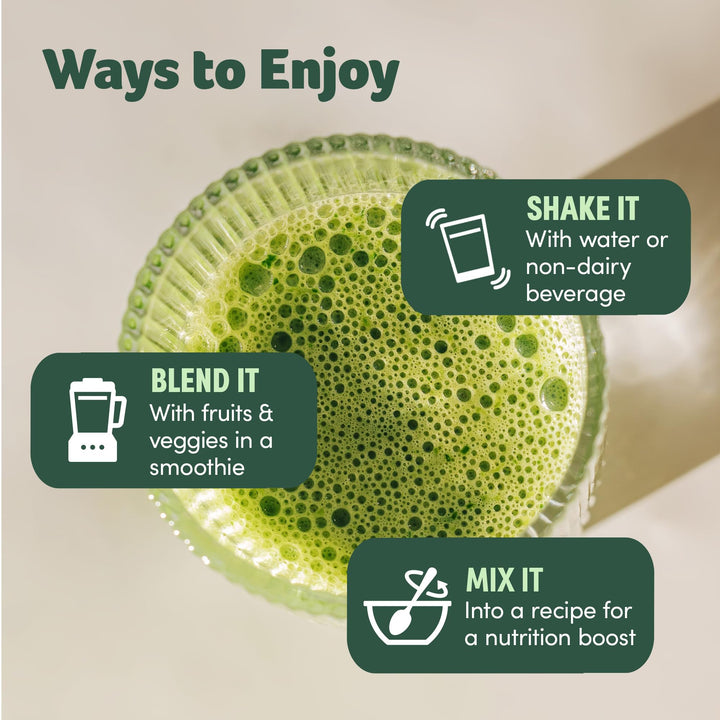Purely Inspired Organic Green Powder Smoothie Mix, Unfl