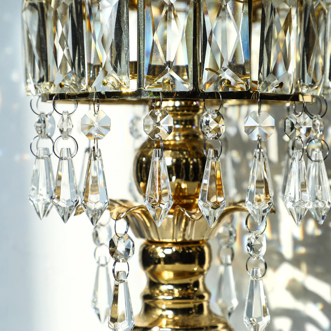 HDCRYSTALGIFTS Clear Chandelier Icicle Crystal Prisms O