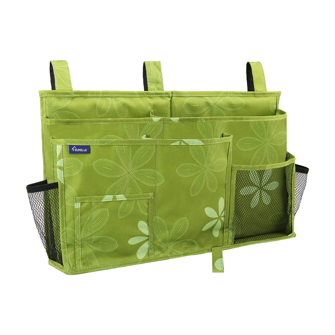 Surblue Bedside Caddy Hanging Bed Organizer Storage Bag