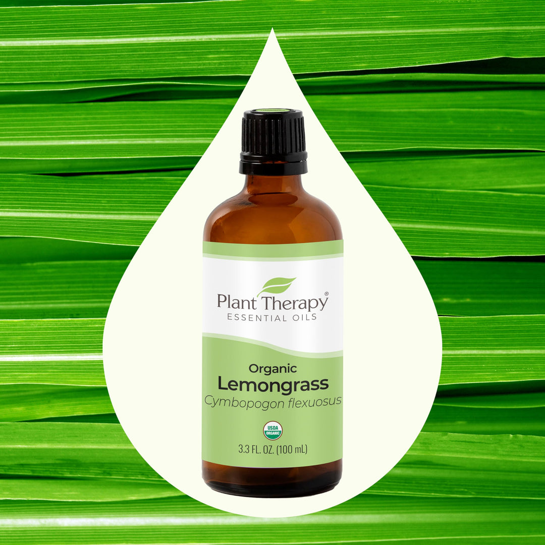 Organic Lemongrass Essential Oil 30 ml (1 oz)