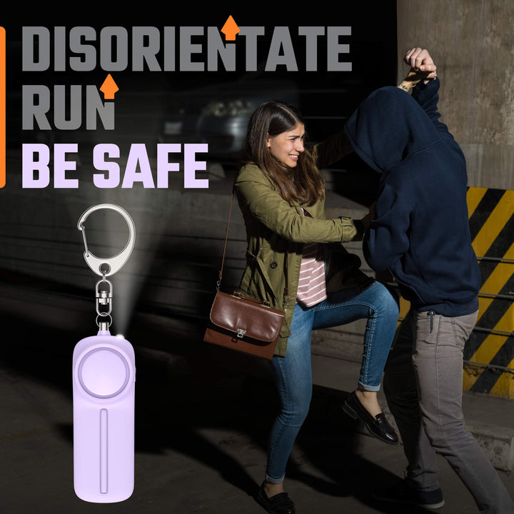Self Defense Safesound Personal Alarm Keychain – 130 dB