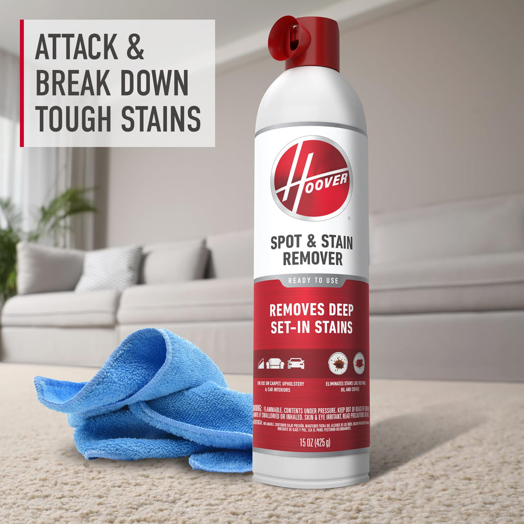Hoover Deep Stain Remover Aerosol Spray, Carpet and Uph