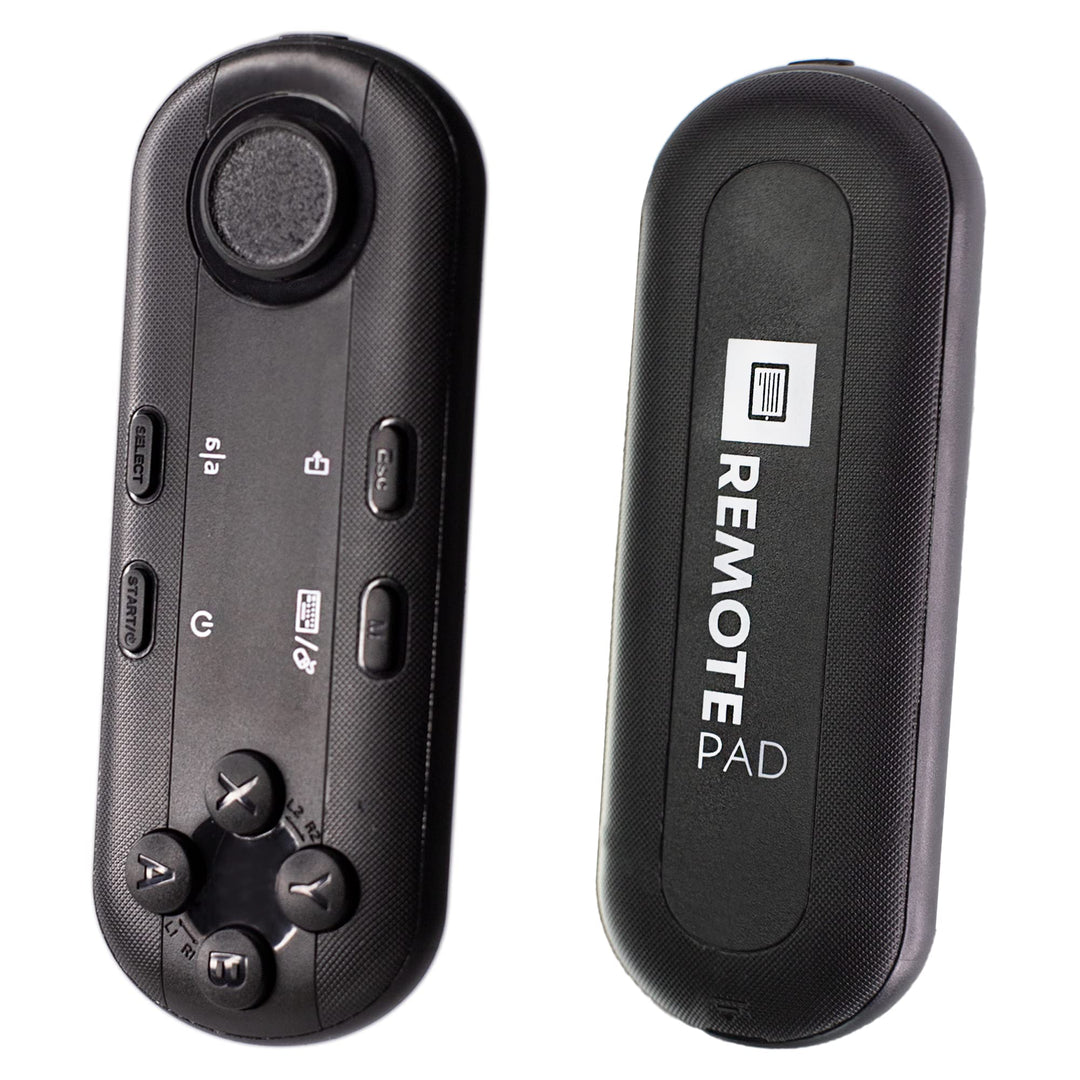 Bluetooth Remote Control for Teleprompter, Includes Teleprompter APP for Apple, Android Windows &amp; Mac, Wireless Controller for Beam Splitter Prompter, Live Events &amp; Content Creation