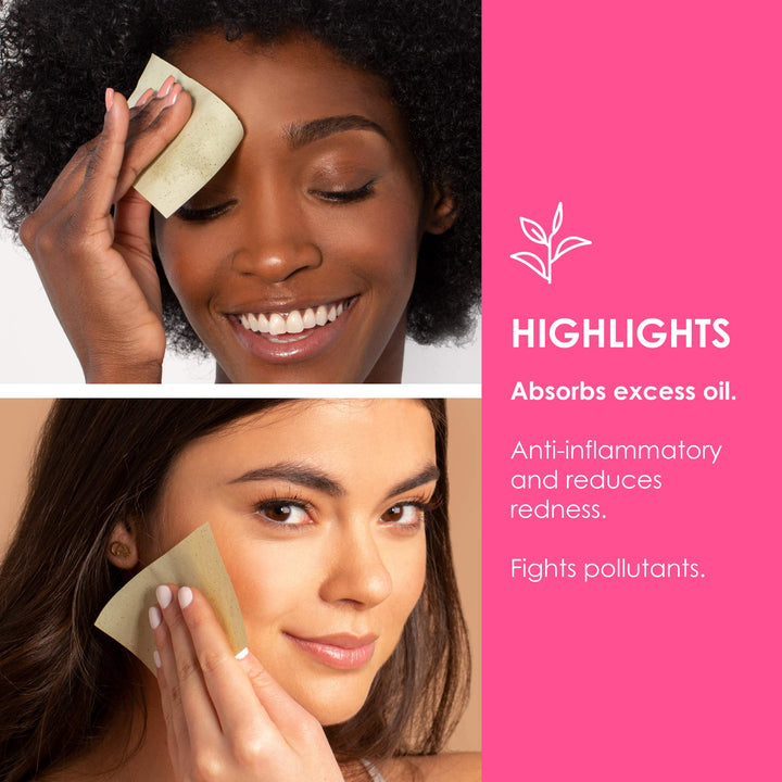 Matcha Oil Blotting Sheets