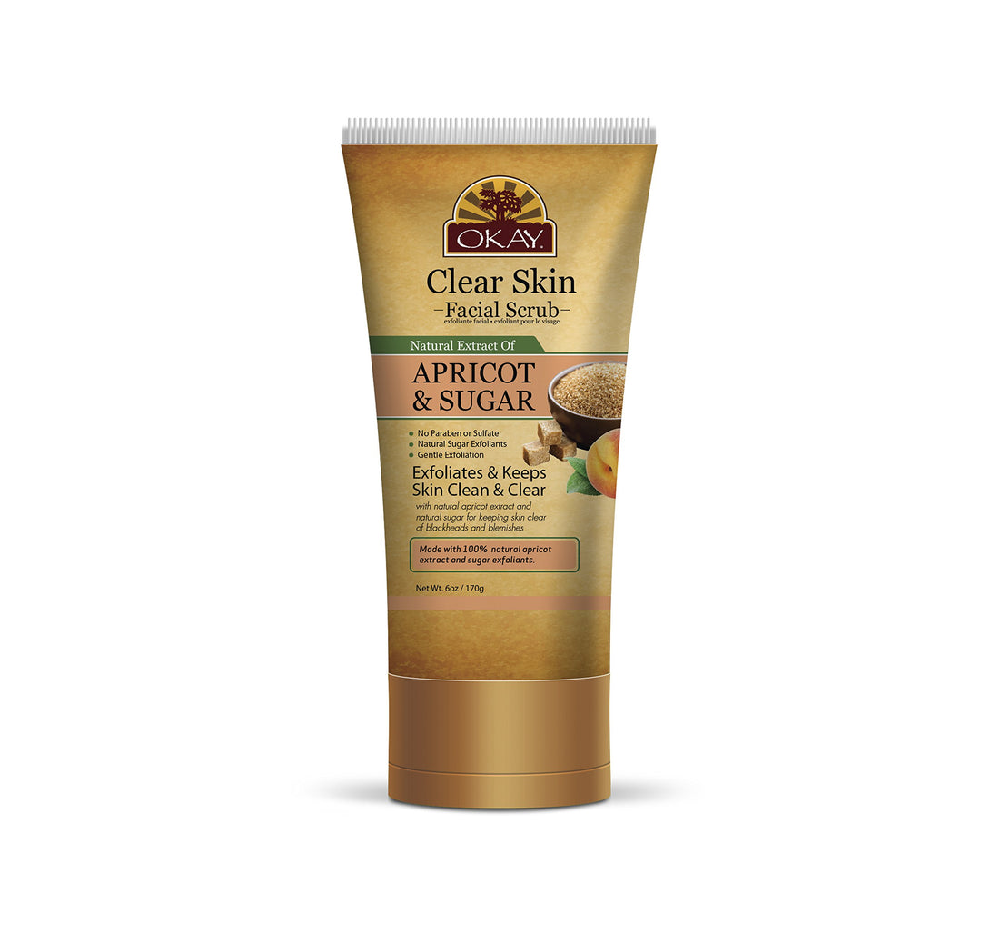 Pure Naturals Apricot &amp; Sugar Facial Scrub 170gr, 6 Ounce